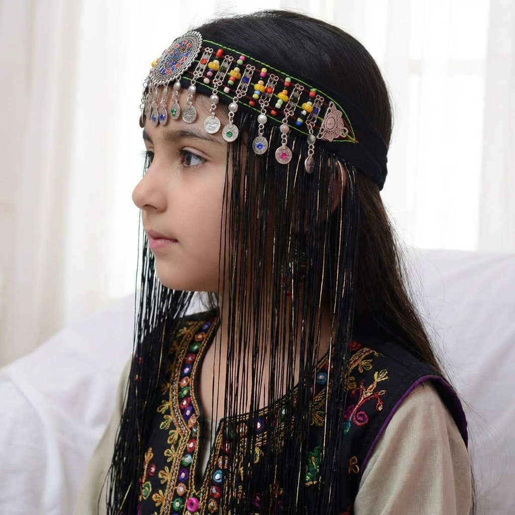 Bijoux de tête Taounza faits main pour femmes