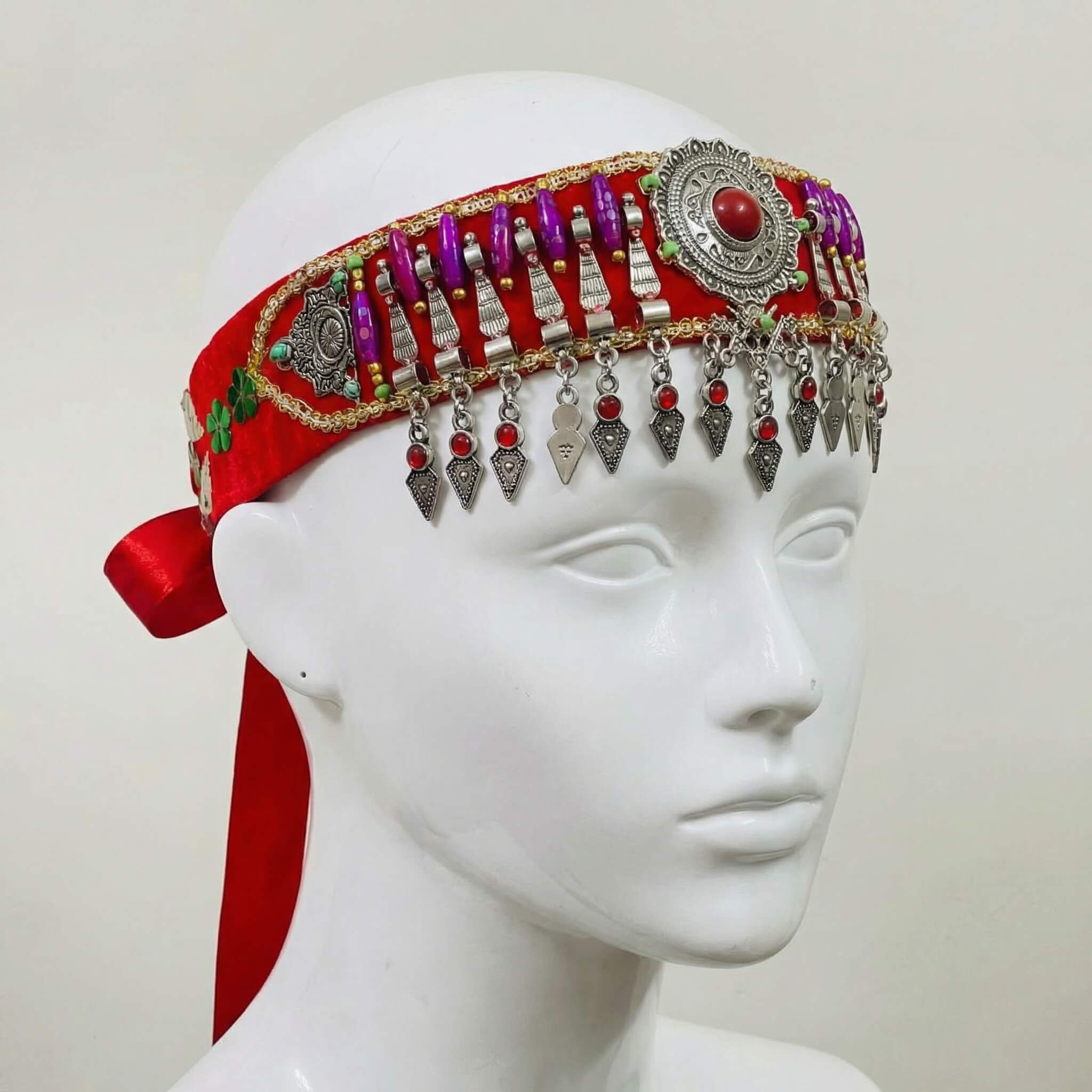 Maroc “TAOUNZA “ Coiffe Amazighe